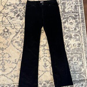 J. Jill Women's Black Corduroy Bootcut Pants, Size 2